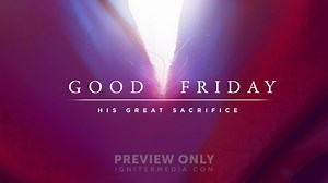 Bright Holy Week - Good Friday - Title Graphics