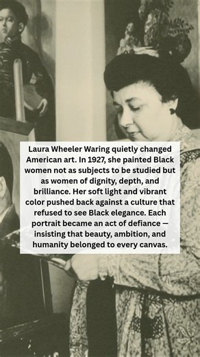 Women In World History on Instagram: "#AfricanAmerican an #artist Laura Wheeler Waring quietly changed American #art. #fyp #reels"