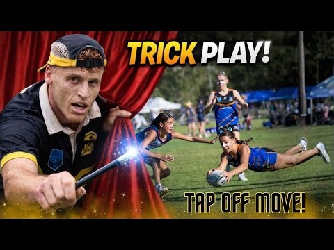 Advanced Trick Play for a Tap Off! | Touch Rugby/Football | Breakdown
