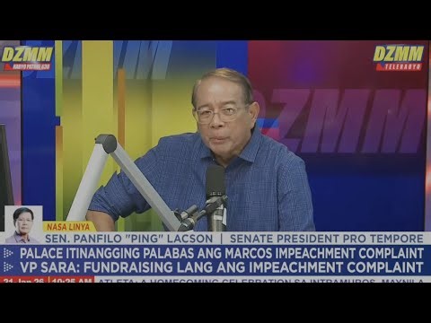 Sen. PING LACSON on Wrong Flood Control Coordinates, Minority Report: Interview on DZMM
