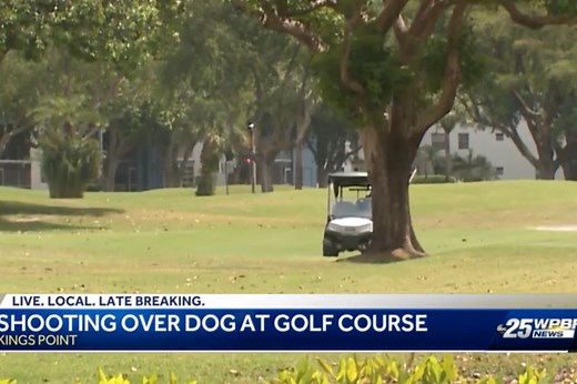 74-year-old Florida Man shoots man in ankle, beats him with golf club for walking dog on Delray Beach golf course