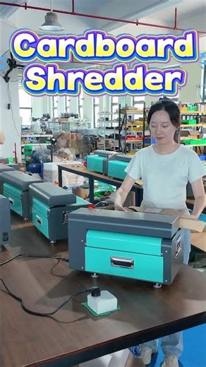 Cardboard Shredder is the key to unlocking a plastic - free packaging future