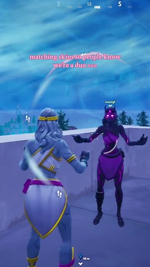 matching skins w/ my bae @milk’