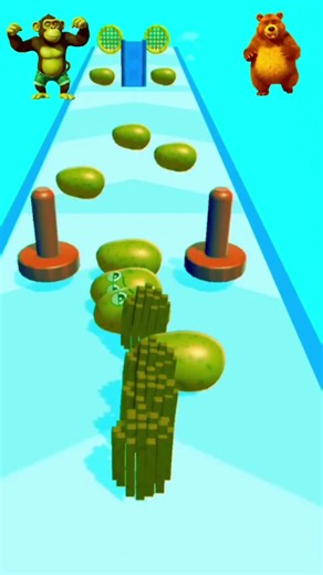 Monkey and Bear Dance to Potato Bhujia