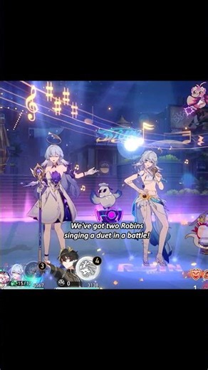 We've got two Robins singing a duet in a battle | Honkai Star Rail