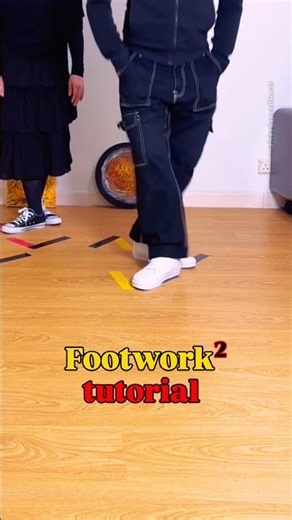 Shuffle + Hiphop Footwork Tutorial for Beginners 🕺
