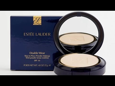 Estée Lauder Double Wear Powder Foundation Demo and Review
