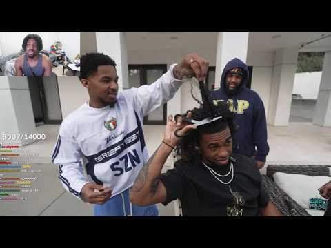 DDG Cuts His Twin Deen the great's Hair To Help Him Rebrand..