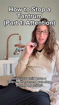 How to Stop a Tantrum (Attention-Seeking Tantrums) | ABA Parenting Tips