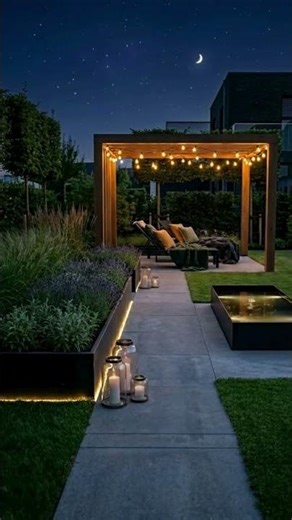 Moderner Garten mit Terrasse perfekt kombinieren