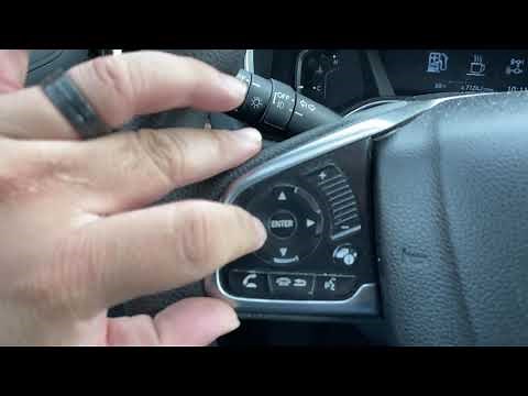 How To Reset The Oil Life On A 2018 Honda CR-V