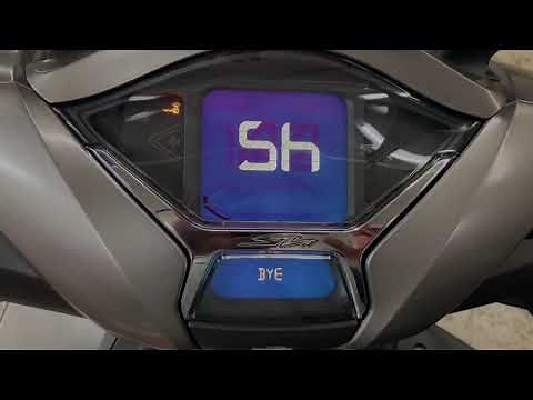 Tutorial - How to adjust the dashboard brightness on the Honda SH 350 and SH 125-150 MY 2020/2021