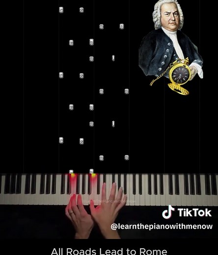 Piano Tutorial for 'All Roads Lead to Rome' Meme