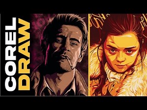 How to Convert Image into Vector Portrait - CorelDRAW Tutorial