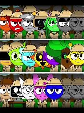 Sprunki sprungle, with all characters