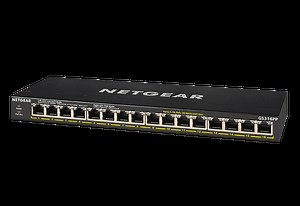 NETGEAR 16-Port Gigabit Ethernet Unmanaged PoE  Essentials Switch