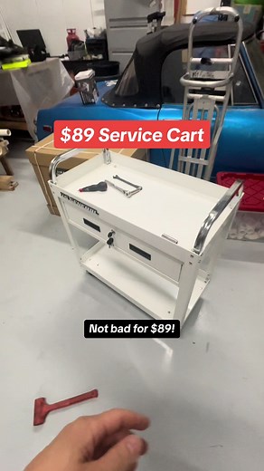 You can never have too many carts. #servicecart #toolcart #mechaniclife #harborfreight