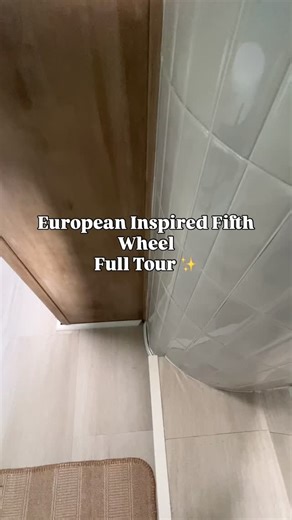 Welcome to the European Eclectic inspired fifth wheel renovation featuring my most favorite blue paint (Oval Room Blue by Farrow & Ball) ✨ You can head to my website portfolio to see all the pictures! | Alchemy RV Renovations