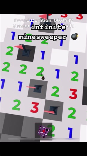 Roblox infinite minesweeper cause why not ✌🏼 #minesweeper #retrogaming #roblox