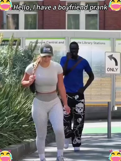 Hello I have a boyfriend prank #tiktok #prank #reaction #fyp | prank