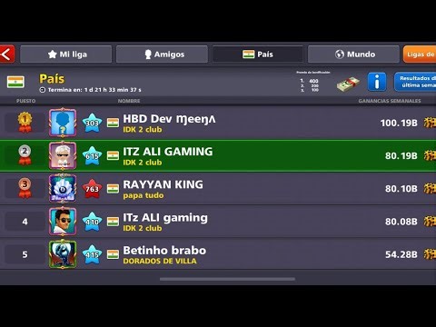 8ball pool live | country top | 999 mission