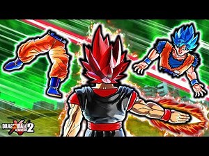 How STRONG is this *NEW* Evil Goku? Dragon Ball Xenoverse 2 Evil Goku Vs Goku Custom Skills & Forms