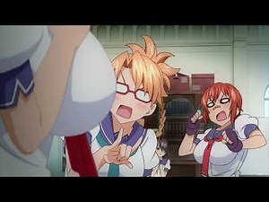 *loop* Haruko Amaya's boobs jiggling into frame (Maken-Ki! Two)