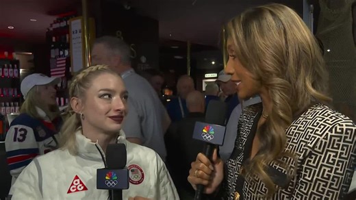 Amber Glenn: Winter Olympics were a 'roller coaster'