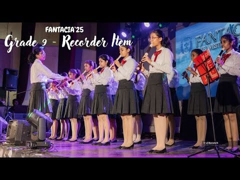 Grade 9 & 8 - Recorder Performance