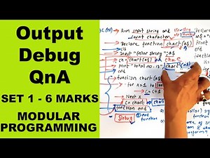Find Output Debug and question answer || Modular Programming || SET 1 || Readersnepal