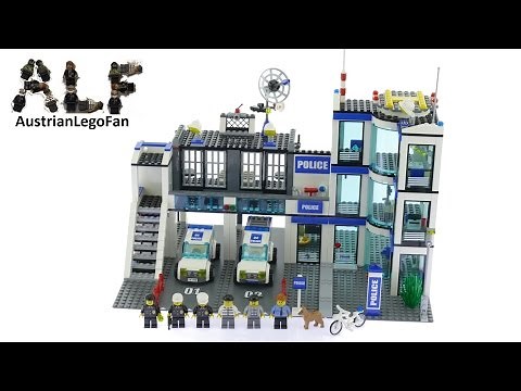 Lego City 7498 Police Station - Lego Speed Build Review