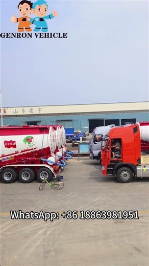 China Cement Tanker Semi Trailer Factory