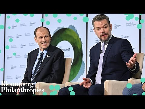 Matt Damon & Earthshot Prize Innovators: Scaling Environmental Solutions | Bloomberg Philanthropies