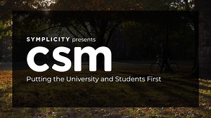Symplicity CSM: Putting the University and Students First