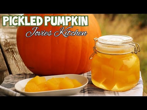 Pickled Pumpkin