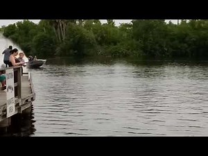 Bullet 130 With Mercury Formula Race 60 First time in water.