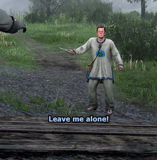 This is what happens if Arthur has a Sawed-Off Shotgun instead of a Revolver