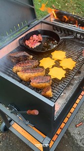 509K views · 10K reactions | The Wolf Burger  | Over The Fire Cooking by Derek Wolf | Facebook