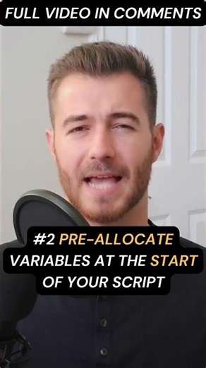 ⚡SPEED UP Your MATLAB CODE (3 Ways To Write Faster Efficient MATLAB Programs)