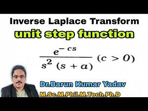 Unit Step Function|Inverse Laplace transform|part 23l #BarunMaths