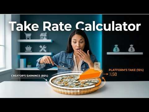 Take Rate Calculator | Know How Much You Really Earn Per Transaction (2026)