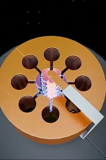 This is how the magnetron, the heart of a microwave oven, works