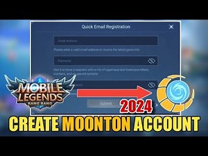 HOW TO CREATE MOONTON ACCOUNT 2024 (Easy Tutorial) | Paano Gumawa ng Moonton Account