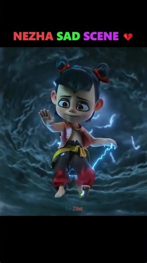 Nezha Sad Scene 💔 | Emotional Edit #nezha #shorts