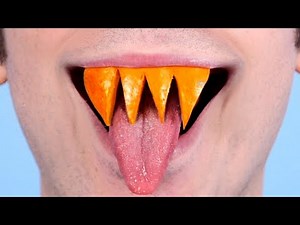 GROWING PUMPKIN TEETH!