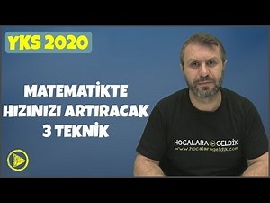 Matematikte Hızınızı Artıracak 3 Teknik