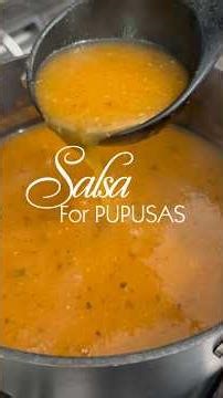 Traditional Salsa for Salvadoran Pupusas. #recetassalvadoreñas #elsalvador #pupusassalvadoreñas