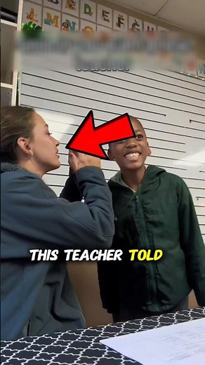 What was their reaction when their teacher told them to smile if they wanted a new teacher?🤯🤔