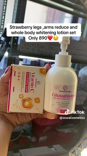 Whole Body Whitening Lotion for Strawberry Legs Solution