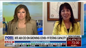 17K views · 139 reactions | Rite Aid has set up 25 drive-thru coronavirus testing sites at its stores in eight states, but CEO Donigan Heyward said Thursday on Mornings with Maria that the sites are not hitting their "full volume." "We wish that we had more people coming," Heyward told Maria Bartiromo, "We're still not seeing the full volume of people making appointments to get these tests." https://fxn.ws/35kLmec | Fox Business | Facebook